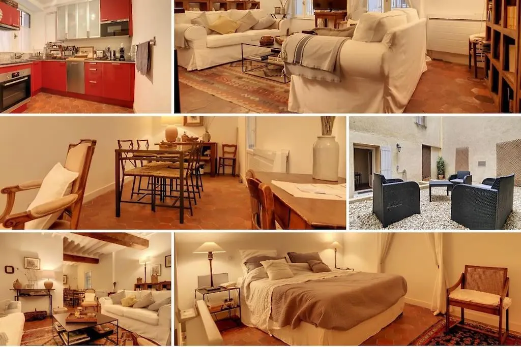 Le Limas - Charme - Wifi - Patio - Rdc Apartment Avignon 0*,  France